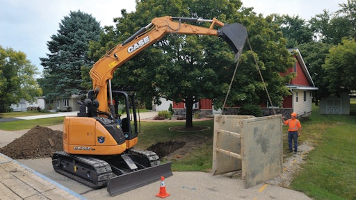 Case Cx75 C Sr Mid Sized Excavator