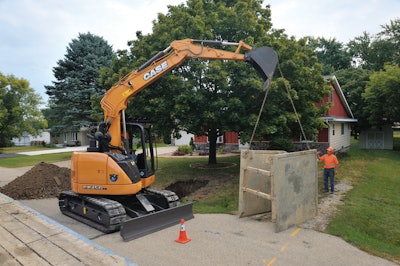 Case Cx75 C Sr Mid Sized Excavator