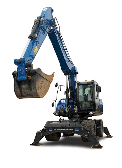Ricardo recently demonstrated a flywheel system on an excavator that reduces initial cost and provides a shorter payback period.
