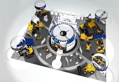 Volvo Ce Con Expo2014 Indoor Booth
