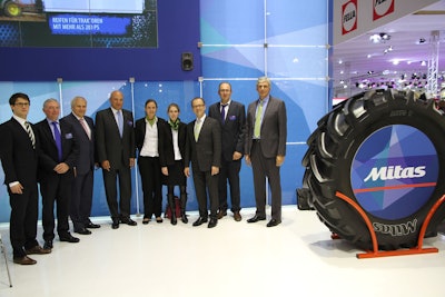 Mitas Signs Up Claas
