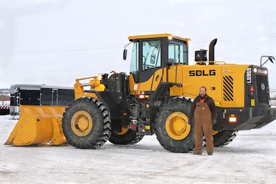 Sdlg Sells First Wheel Loaderin North America