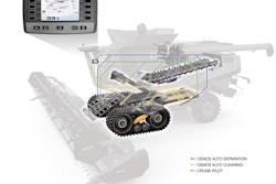 CEMOS AUTOMATIC for CLAAS LEXION 700 Series combines.