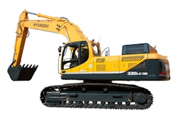 Hyundai's 330LC-9A excavator