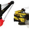 Joy Global's Track Shield Collision Detection & Mitigation System helps electric mining shovels avoid dipper-track collisions through predictive modeling. The Centurion control system runs Joy Global's electric shovels.