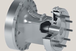 Tire pressure control at the final drive of the rear axle