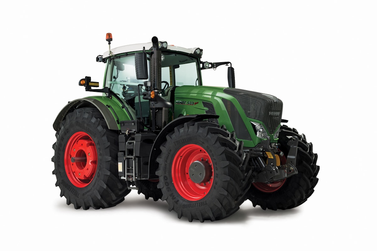 Fendt introduces new high-horsepower tractors with low engine speed concept
