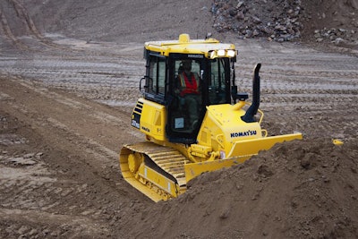 Komatsu D37 P Xi 23 Intelligent Machine Control Dozer