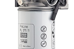 Mann Filter Pre Line With An Electric Pump