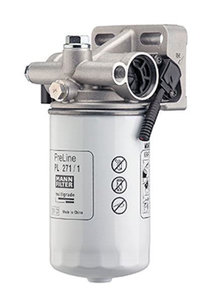 Mann Filter Pre Line With An Electric Pump