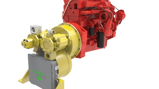 The drivetrain technology utilizes a Tier 3 or Tier 4 engine driving a 227 kW switch-reluctance generator with step up gearing to produce electrical energy. Alternators and starter motors are eliminated to improve system reliability.