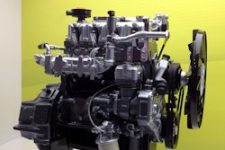 Tata 3.8L natural gas engine featuring Westport WP580 Engine Management System
