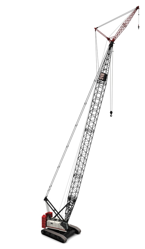 Link Belt displayed 200 ton lattice crawler crane at CONEXPO OEM