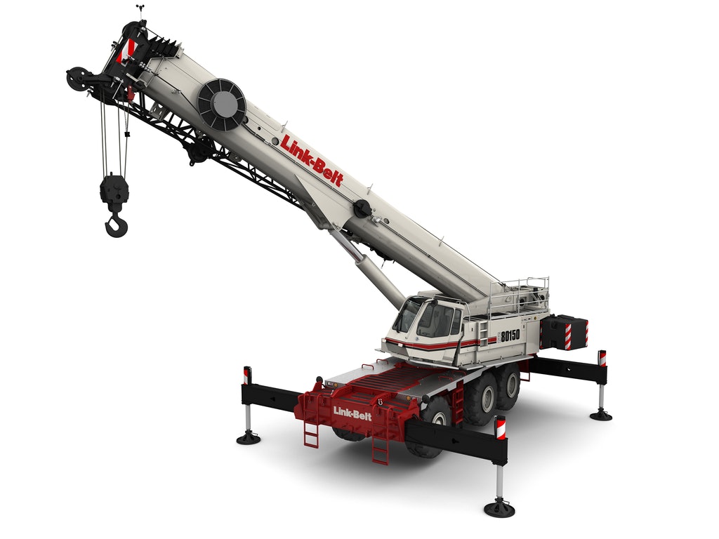 FRONTIER ラジコンカ Link-Belt introduces updated rough terrain crane with