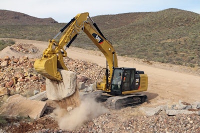 Caterpillar 323 Fles Excavator