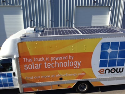 E Now Solar Powered Truck
