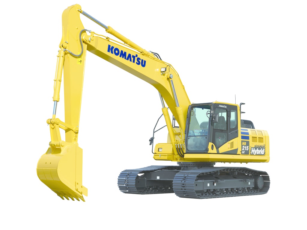 Komatsu introduces third generation hybrid hydraulic