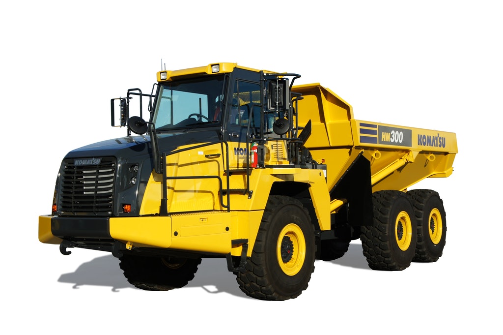 Komatsu launches HM300 Tier 4 Final articulated dump truck