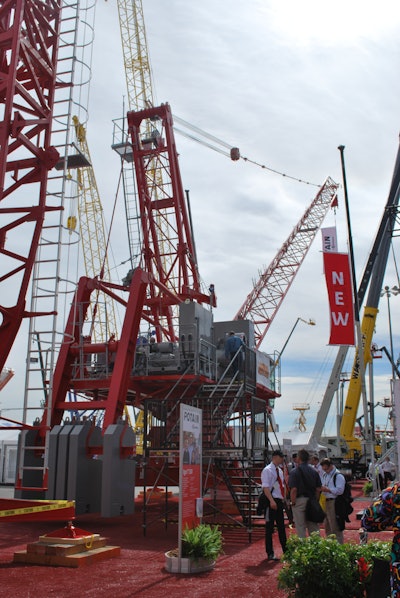 Potain Mr 418 New At Conexpo 2