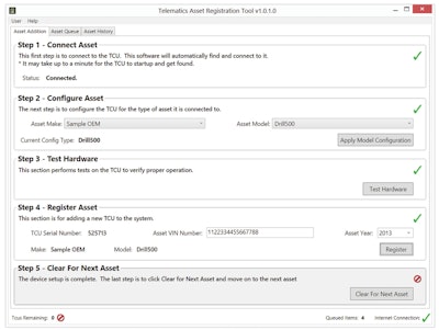 Telematics Asset Registration 11354432