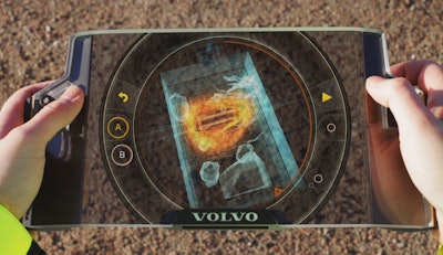 Volvo Conexpo Gaia X Augmented Reality Key Controller