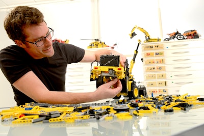 Volvo Conexpo Lego Technic Design Manager Jeppe Jul Jensen