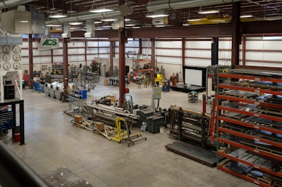 Acs New Facility Fabrication Aerial