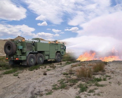 Oshkosh Defense P19 Firefighting Vehicle