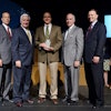 Mark Ritchey, Curry Supply Principal Partner (center) accepts the 2014 Governor’s ImPAct Award.