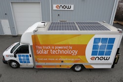 E Now Solar Panelson Truck