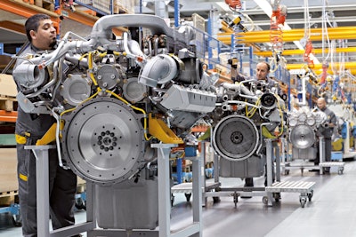 Liebherr Components Diesel Engine Production