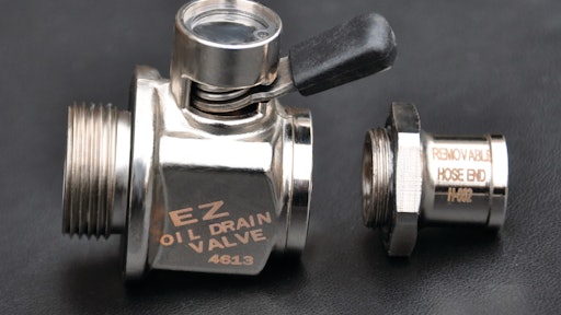 Valve with reomovable hose end.
