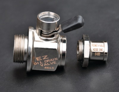 Valve with reomovable hose end.