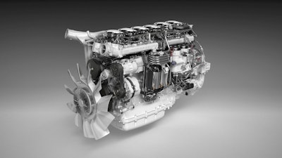 Scania 450hp Euro6 Engine