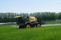 A Caffini self-propelled Striker sprayer, which will be equipped with a Volvo Penta TAD571VE engine.