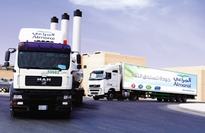 Wabco Transics Almarai Trucks