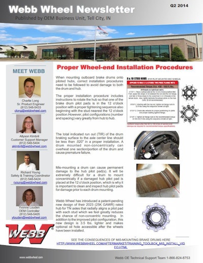 Webb Q2 Newsletter