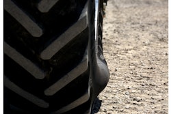 The Mitas VF HC 2000 tire allows 40% less tire inflation than standard tires to offer a larger footprint for reduced soil compaction.