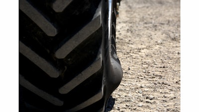 The Mitas VF HC 2000 tire allows 40% less tire inflation than standard tires to offer a larger footprint for reduced soil compaction.