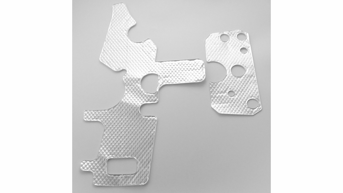 Custom Shaped ThermalBarrier Heat Shields From Thermal Control Products OEM OffHighway