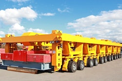 The ladder-type frame of the SCHEUERLE Non-Cassette Carrier enables the transportation of up to 250 tons of steel plates without the need for pallets, which customers said were cumbersome to store or dispose of after shipping the steel.
