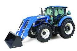 New Holland T4 Series tractor with Dual Command transmission options
