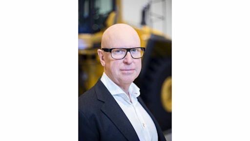 Anders P. Larsson, Executive Vice President of Volvo CE's Technology function
