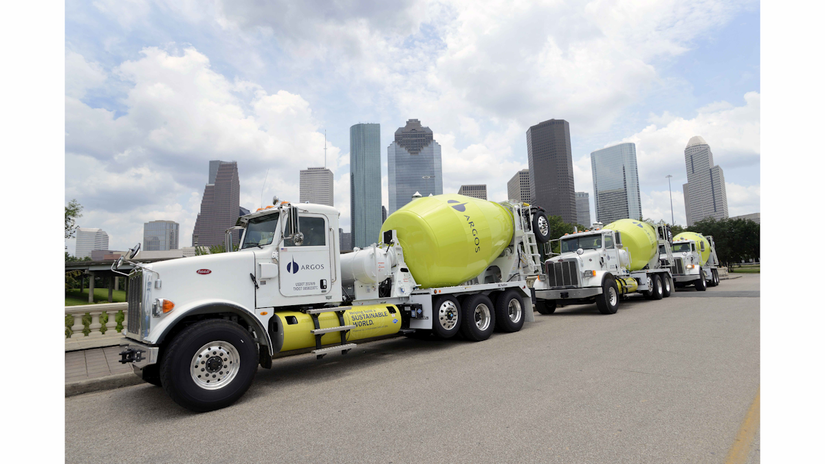 McNeilus delivers 40 CNGpowered readymix trucks to Argos USA OEM