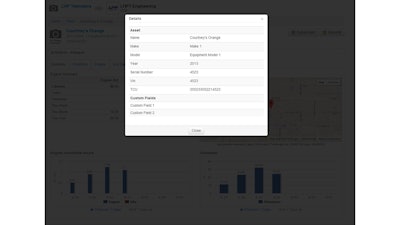 Asset Details feature