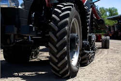 Mitas VF 380 95R38 HC 2000 mounted on the Magnum Rowtrac tractor.