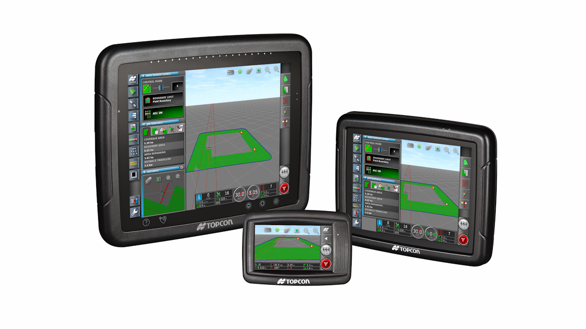 Topcon introduces X Family of touchscreen consoles | OEM Off-Highway