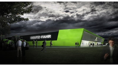 Concept drawing of new DEUTZ-FAHR facilities.