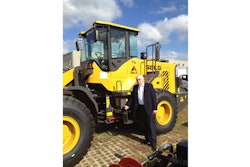 Bob Benard, President of Woodco Machinery, SDLG's newest dealer in North America.