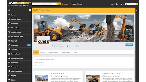 CASE Construction on Indoogoo